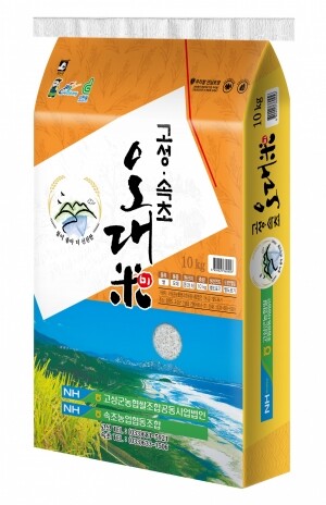 고성군농협쌀조합공동사업법인,[고성농협쌀]  2025년산  고성속초오대미 쌀 10kg (상등급)